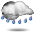 Prognos: Increasing clouds and cooler. Precipitation possible and windy within 6 hours.